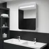 vidaXL LED-Spiegelschrank 60x11x80 cm Produktbild-Vorschau 2