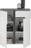 Schuhschrank >Boston< in Weiß hochglanz - 88x103x38cm Produktbild-Vorschau 3