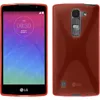 PhoneNatic Case kompatibel mit LG Spirit - rot Silikon Produktbild-Vorschau 1