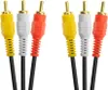R14 3 Cinch Audio Video AV Composite Video Kabel 3m für TV Produktbild-Vorschau 1