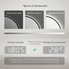 EMKE Miroir de salle de bain rond LED avec éclairage ф60cm Voir les images du produit 5