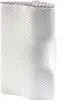 A white orthopedic neck support pillow with a hexagonal pattern on a white background. Náhled obrázku produktu
