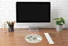 MuchoWow® Mauspad Mousepad Weltkarte - Panther - Grün 30x30 Produktbild-Vorschau 4