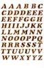 Herma 4192 VARIO Buchstaben - Ø 8 mm - A bis Z - gold - Produktbild-Vorschau 5