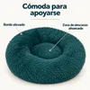 IvoQ Cama para Perro Donut - Cama para Gato - Peluche Suave Vista previa de la imagen del producto 6