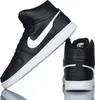 Nike Ebernon Mid - Herren Schuhe Sneakers Leder Schwarz Produktbild-Vorschau 24