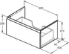 Ideal Standard E3392Y1 Möbelwaschtischunterschrank Finesse Produktbild-Vorschau 3