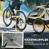 HOMCOM 2 in 1 Kinderanhänger, Fahrradanhänger mit 5-Punkt Produktbild-Vorschau 7