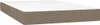 The Living Store Boxspringbett mit Matratze Taupe 120x200 Produktbild-Vorschau 5