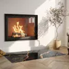 Skleněná podlahová deska pro 125x50 cm - Krb - Krbová deska Náhled obrázku produktu 4