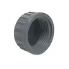 Profec Gewindekappe PVC-U, 3/8 Zoll IG, 10 bar, grau Produktbild-Vorschau 1