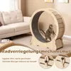 Roue d'exercice pour chat COSTWAY, 101 x 35 x 106 cm, roue Voir les images du produit 5