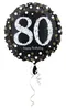 Amscan 3374201, Spielzeugballon, Folie, Gold, Geburtstag, Produktbild-Vorschau 2