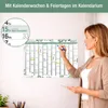 Wandkalender 2027 A3 Eukalyptus Botanical Querformat – Produktbild-Vorschau 2