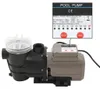 vidaXL Poolpumpe mit Timer Schwarz 0,25 PS 8000 L/h Produktbild-Vorschau 7