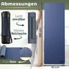 RE:SPORT Yogamatte Grau Fitnessmatte Gymnastikmatte Pilates Produktbild-Vorschau 3