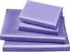 Doppelbett-Set aus lila Seidensatin – r Komfort mit Produktbild-Vorschau 1