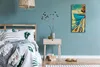 Wandbild Leinwand Bilder mit Uhr 30x60 Kunst Produktbild-Vorschau 4