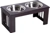 PawHut Futterstation, erhöht, für Hunde & Katzen, mit 2 Produktbild-Vorschau 1