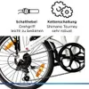 Zündapp ZF20 Speed Folder 20 inch skl dac bike city bike Voir les images du produit 8
