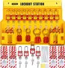 Lockout Tagout Kit Stations Safety 58 ks. Skupinové zámky Náhled obrázku produktu 1