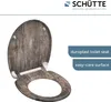 SCHÜTTE WC sedátko s měkkým zavíráním OLD WOOD Duroplast Náhled obrázku produktu 3