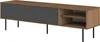 Armoire TV en noyer et gris anthracite, 165 x 40 x 46 Voir les images du produit 5