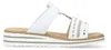 Rieker Alabama/Mirror/Nanao Damenschuhe Pantolette Weiß Productafbeelding-voorbeeld 43
