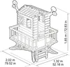 Kinderspielhaus Feber On the tree 198 x 130 x 188 cm Baum Produktbild-Vorschau 10