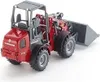 Siku Hoftrac WEIDEMANN modèle réduit de tracteur rouge ; Voir les images du produit 5