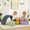 AIYAPLAY Schaumstoff Bausteine 7er-Set Softbausteine mit Produktbild-Vorschau 2