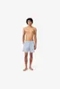 Bañadores Hombre Del Marchio Lacoste Del Modello Mh1851 Blu Anteprima dell’immagine prodotto 3