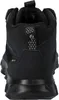 The back view of a black hiking boot. Produktbild-Vorschau