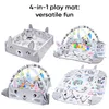 Multifunktionale krabbeldecke mit spielbogen – baby Produktbild-Vorschau 5