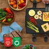 Bourgini, juego de parrilla para raclette "Pure" con placa Vista previa de la imagen del producto 9
