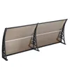Vordach 100x300cm für Haustür und Terrasse Überdachung Produktbild-Vorschau 7