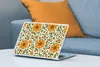 MuchoWow® Laptop Aufkleber Sticker Cover Blumen - Orange - Produktbild-Vorschau 4