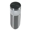 A silver and clear cylindrical outdoor light fixture. Produktbild-Vorschau
