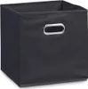 Zeller Aufbewahrungsbox, schwarz, Vlies 32x32x32 Produktbild-Vorschau 3
