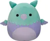 A plush toy of a mythical creature with teal and purple coloring, presented against a white background. Produktbild-Vorschau