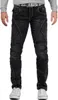 Cipo & Baxx Herren Straight Fit Jeans Stonewashed CD288 Produktbild-Vorschau 1