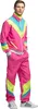 Trainingsanzug „Retro Dude” Herren – Neonrosa M Produktbild-Vorschau 1