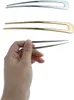2 Stück U-Förmige Französische Haarnadel, Groß Metall Produktbild-Vorschau 3