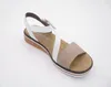 Rieker Damen Keil-Sandaletten Weiß/Beige Voir les images du produit 102