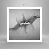 Poster - Poster ohne Rahmen - Kuss Liebe Paar - 60x60 cm - Produktbild-Vorschau 4