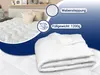 Bettdecke / Steppdecke, 135x220 cm, 1200 g, weiß, weich Produktbild-Vorschau 6