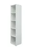 VDD Weißer Badezimmerschrank - 5 offene Fächer - Produktbild-Vorschau 3