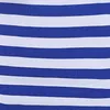 Beige großer Strandbeutel mit Streifen - Schultertasche mit Produktbild-Vorschau 8