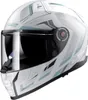 LS2 FF811 Vector II Alizer Helm, weiß/silber, M (57/58) Produktbild-Vorschau 1