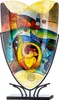 Casablanca by Gilde  Glasart ovale Dekovase Verona, Produktbild-Vorschau 1
